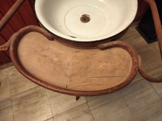 Lavadero antiguo año 1940 1950 madera cerámica