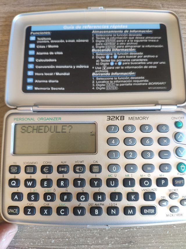 Agenda electrónica Intertronica DB-32