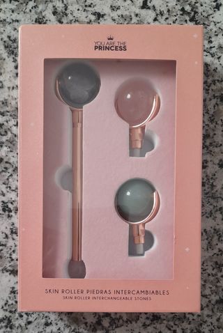 Skin roller con piedras intercambiables