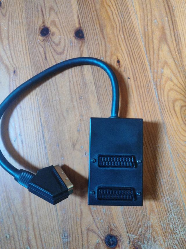 Euroconector múltiple x2