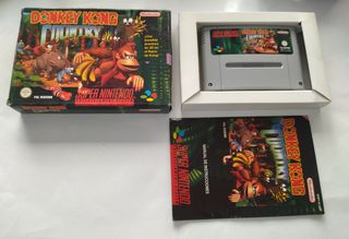 Donkey Kong Country Pal España SNES Super Nintendo
