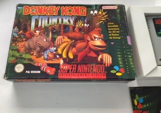 Donkey Kong Country Pal España SNES Super Nintendo