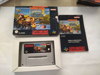Donkey Kong Country 3 Pal España SNES Super Ninten