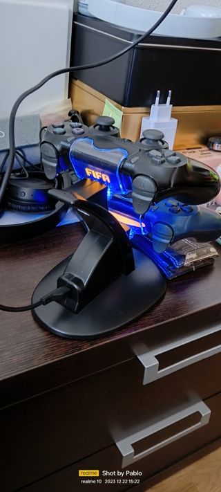 Cargador doble para mandos de ps4