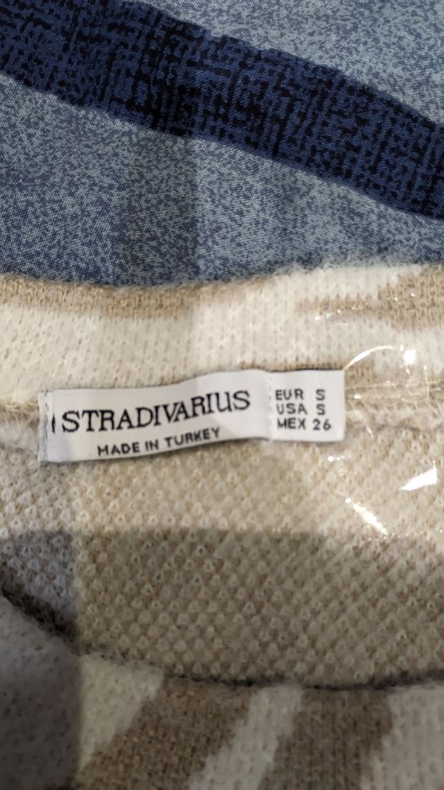 Conjunto jersey con falda pantalon