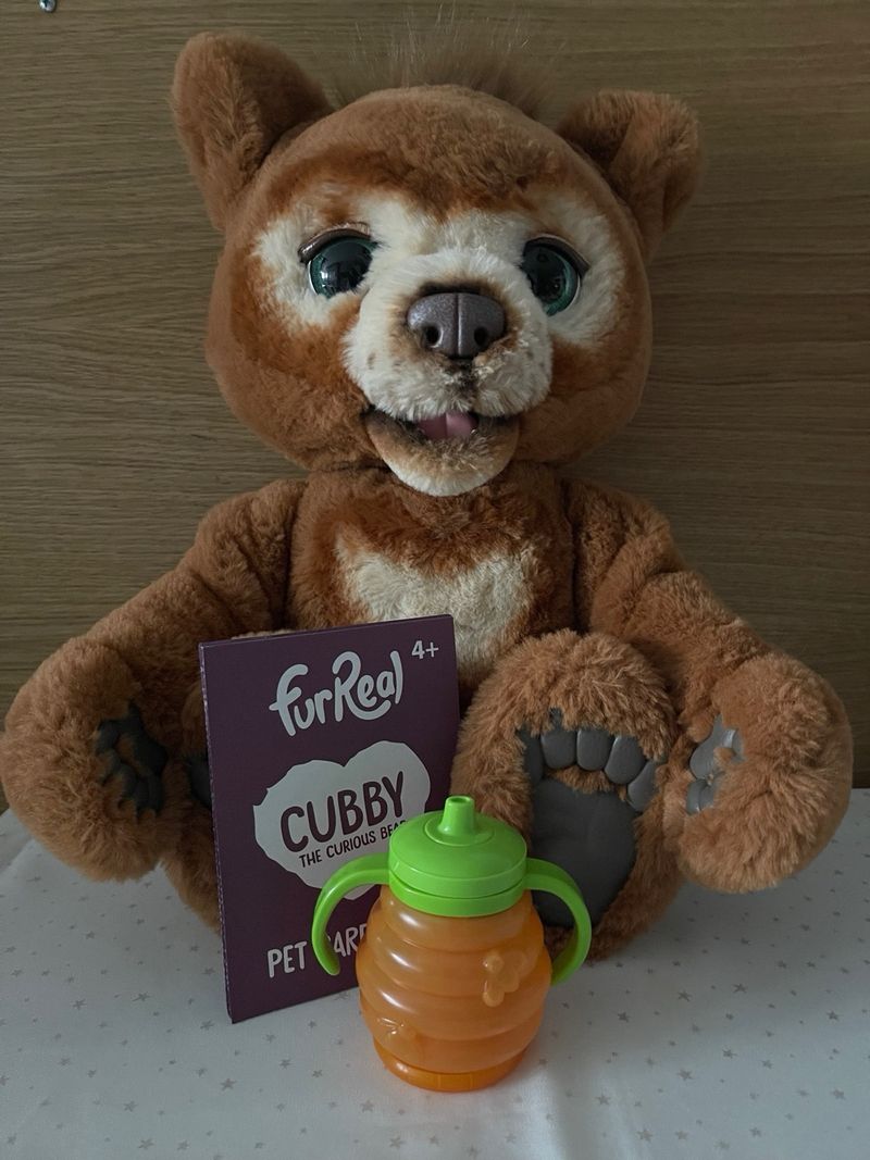 Peluche Amazon Osito Cubby Oso Fur Real Fur Real Coby El Oso