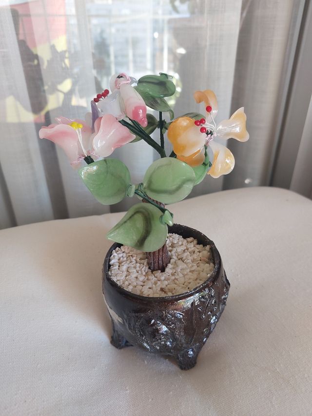 Bonito adorno de cristal.