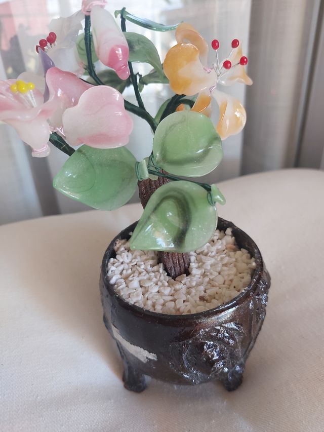 Bonito adorno de cristal.