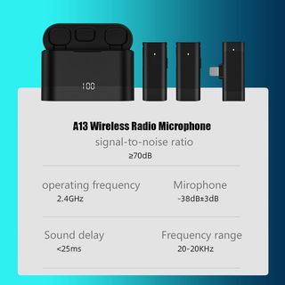 Micrófono inalámbrico Lavalier iPhone PRECINTADO