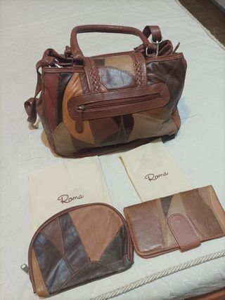Bolso de piel de mujer 