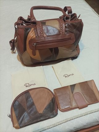 Bolso de piel de mujer 
