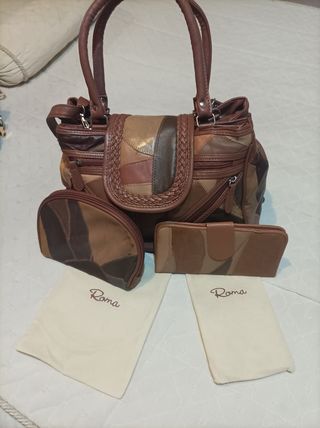 Bolso de piel de mujer 