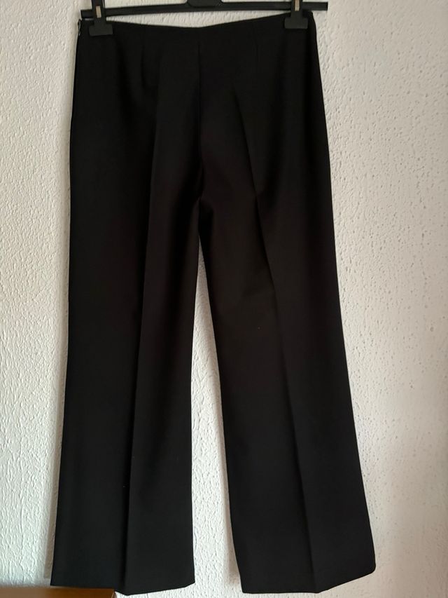 pantaloni palazzo neri donna