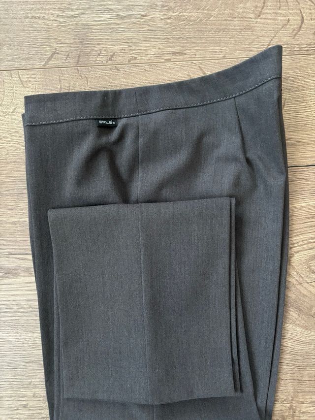 pantaloni grigi donna