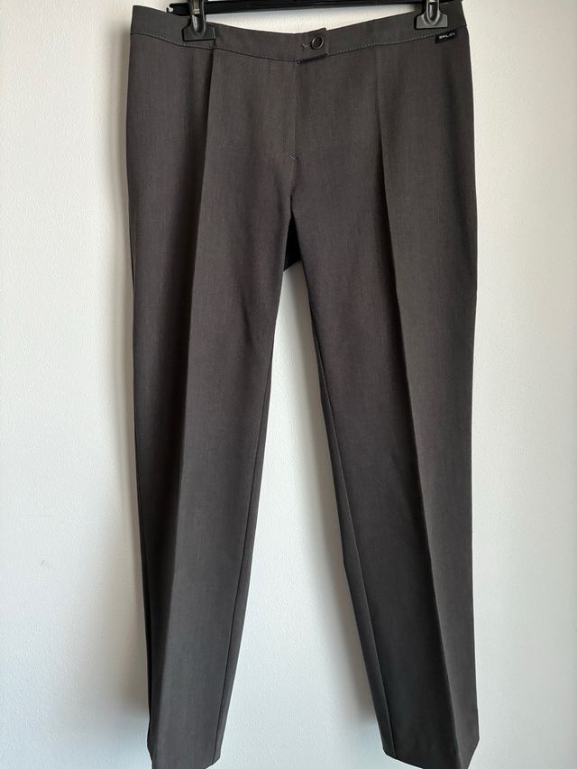 pantaloni grigi donna