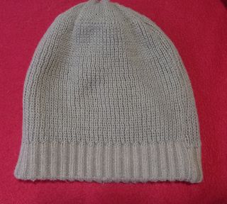 Gorro lana gris brillos