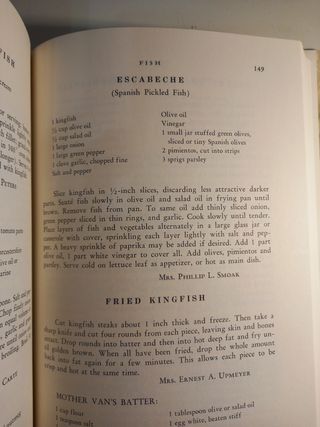 The gasparilla cookbook, libro de cocina y recetas