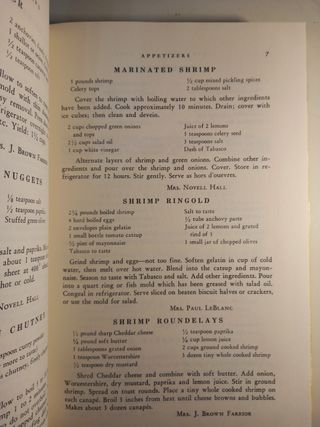 The gasparilla cookbook, libro de cocina y recetas
