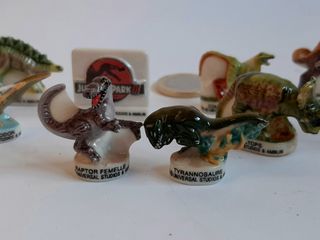Colección 10 Figuritas Jurassic Park III completo