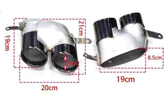 Puntas de escape NUEVOS boble Escape sline
