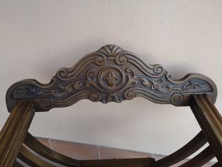 Sedia Savonarola anni 60 Testa di leone