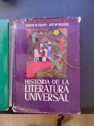 Historia de la Literatura Universal Riquer