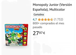 Monopoly Junior Hasbro
