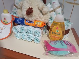 Tarta de pañales Batería