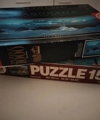 Dos puzzles vintage Años 80. (Leer descripción)