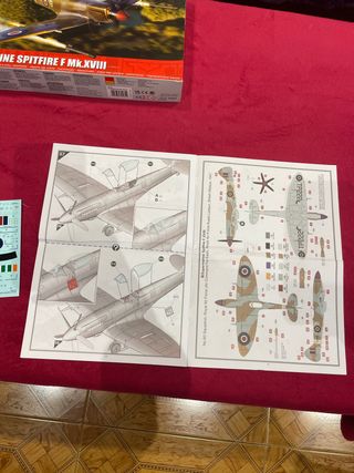 MAQUETA SPITFIRE SUPERMARINE F MK.XVIII AIRFIX