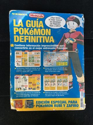 Guia Oficial Pokemon Rubi/Zafiro - Club Nintendo