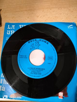 Disco 45 giri vintage anni 60.