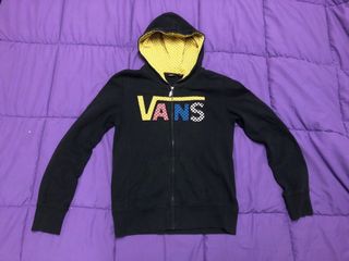 Sudadera Vans chicas M capucha y cremallera