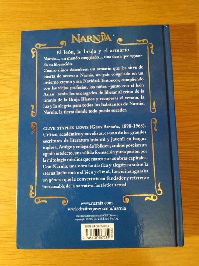 Las crónicas de Narnia:el león,la bruja