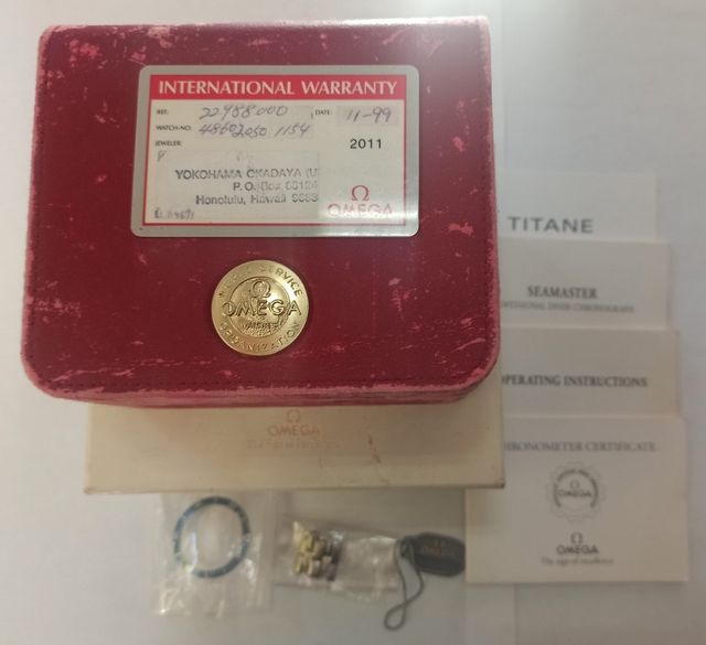 Omega Seamaster Diver Chronograph Titanium - 300m