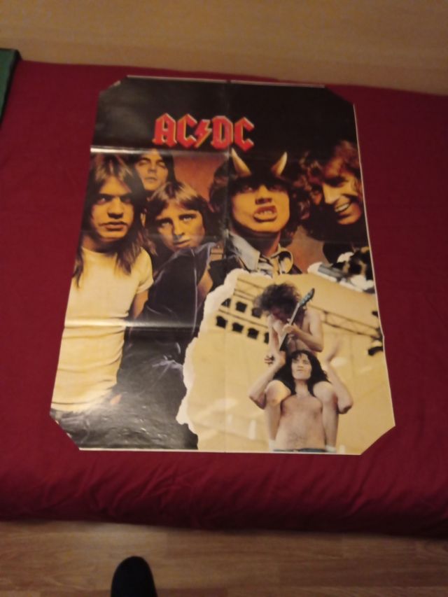 AC/DC y LED Zeppelin, póster