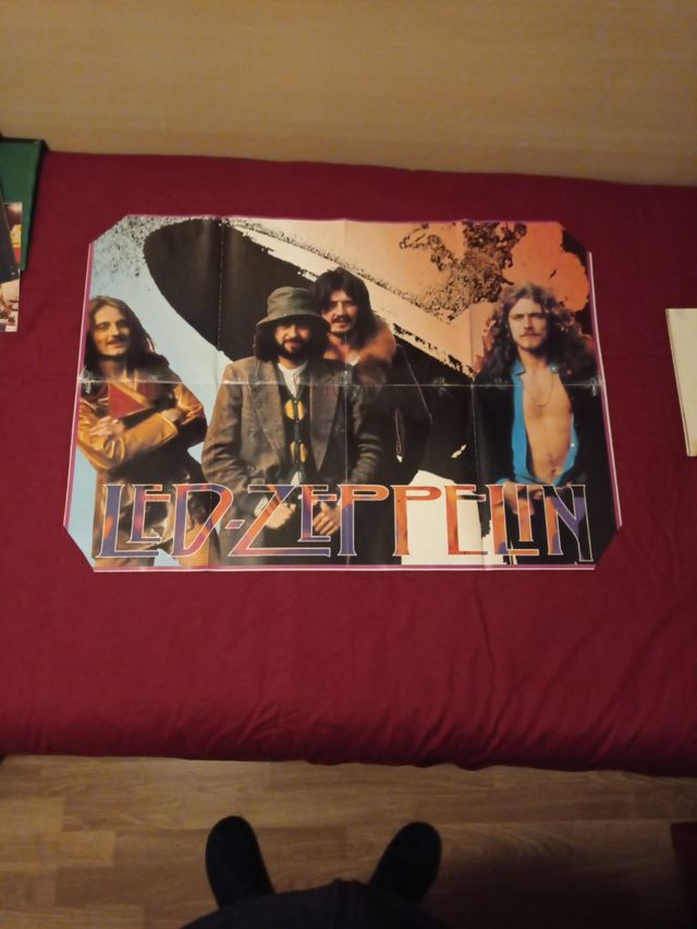 AC/DC y LED Zeppelin, póster
