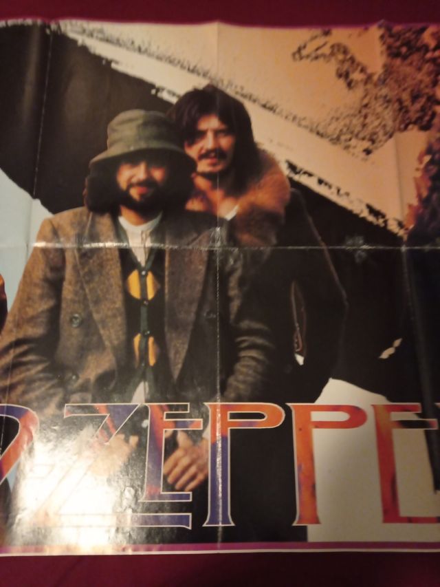 AC/DC y LED Zeppelin, póster