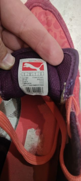 Zapatillas Puma chica