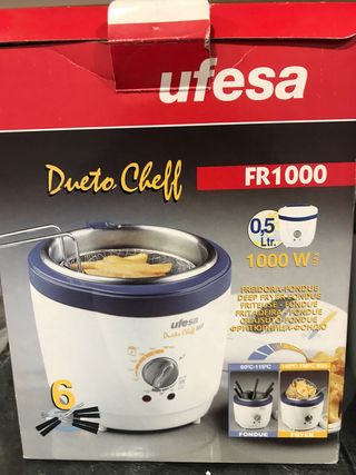 Freidora-Fondue Ufesa Dueto Cheff