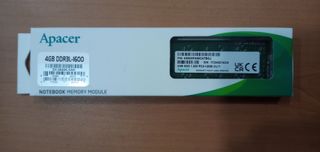 SODIMM Apacer 4GB DDR3 1600MHz 1.35V CL11