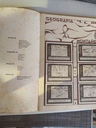 Álbum cromos "La voz de Cantabria-1933