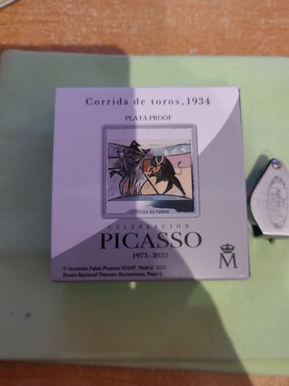Moneda 10 € ESP 2023 PICASSO Corrida de Toros