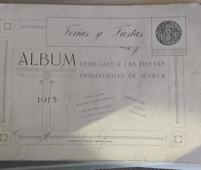 Álbum de Sevilla del año 1915