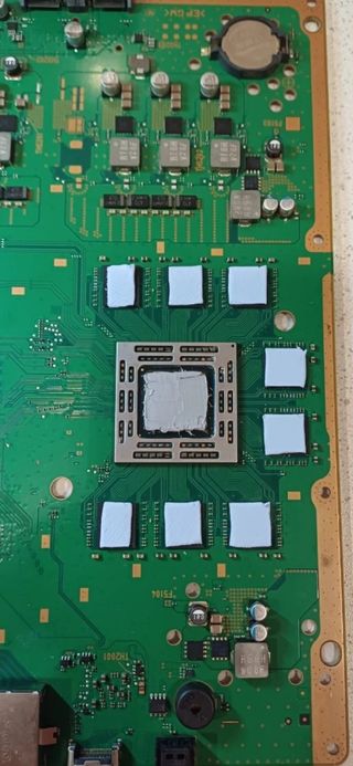 PS4 Pasta térmica-Pad-Elimina ruido