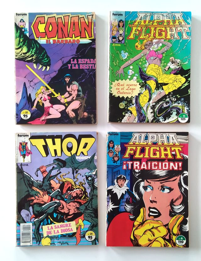 GRAN OFERTA Lote de 5 retapados FORUM