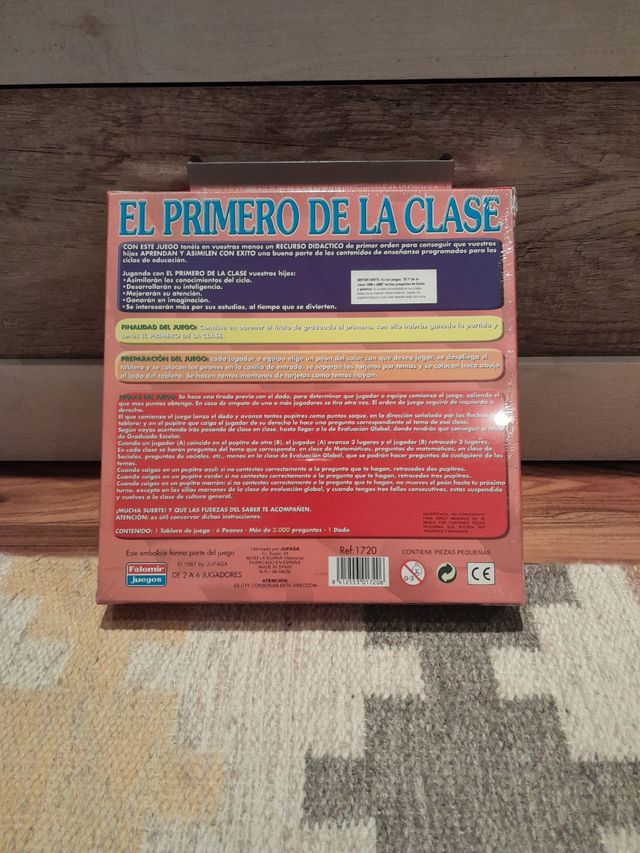 Juego mesa primaria y secundaria.