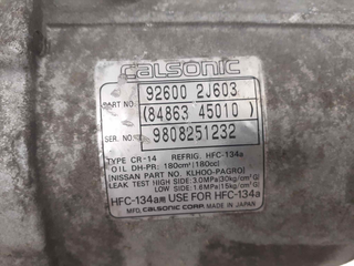 COMPRESOR AIRE ACONDICIONADO NISSAN PRIMERA 1996 2