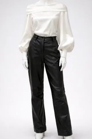 Pantalón 100% Cuero auténtico.Toypes