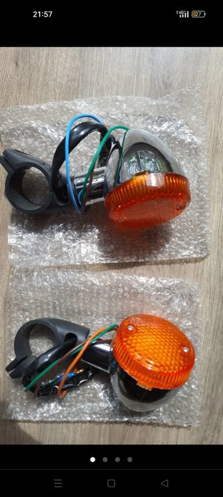 Intermitentes universales moto custom
